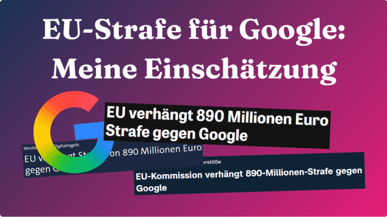 EU-Strafe für Google im Juli 2026