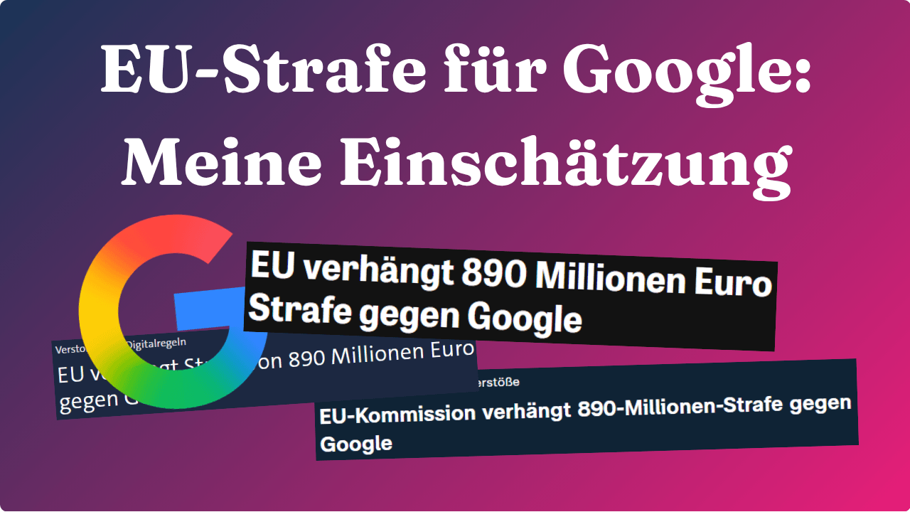 EU-Strafe für Google im Juli 2026