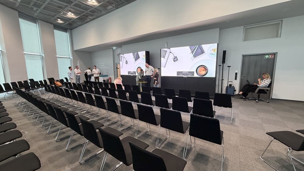Konferenzsaal im TK Elevator Testturm Rottweil beim KI-Summit Südwest