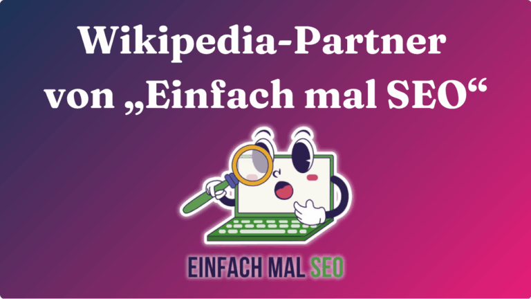 Wikipedia-Partner Jörg Niethammer Einfach mal SEO