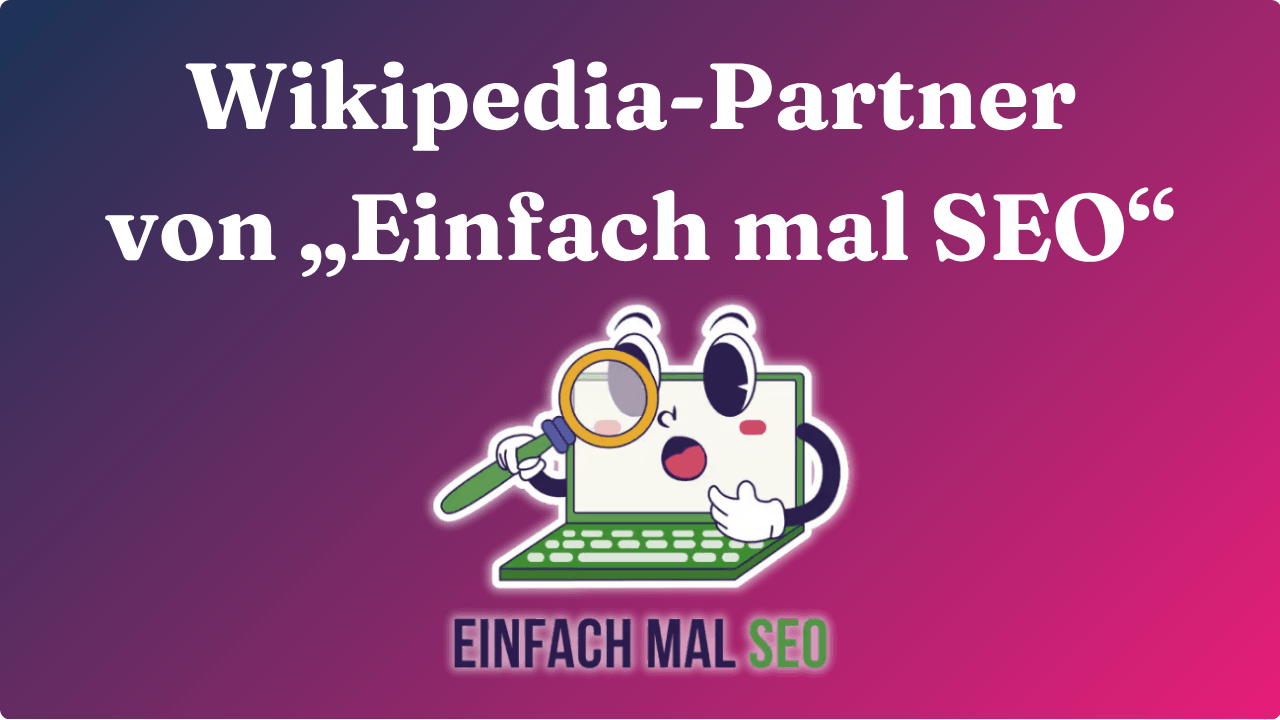 Wikipedia-Partner Jörg Niethammer Einfach mal SEO