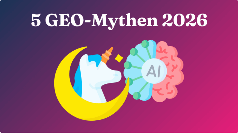GEO-Mythen 2026